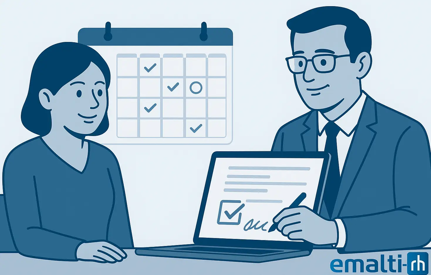 Signature électronique avec un SIRH pour informer les salariés